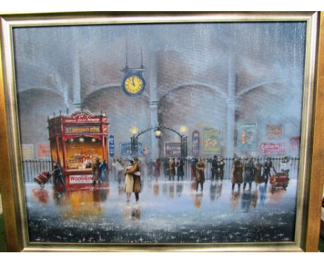 Jeff Rowland - limited edition print 'Until the last minute'76/150 19" x 24" and 'It's raining in New York' 72/95 24" x 20"