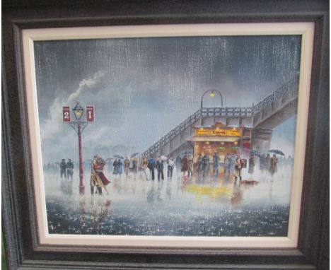 Jeff Rowland - limited edition print 'You don'g know how much I miss you' 60/150 24" x 19"