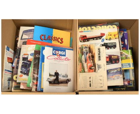 A large group of ephemera catalogues hardback and soft back books all toy related to include John Ramsey Guide 6th edition, T