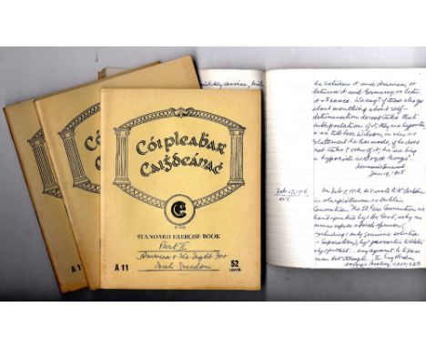 'America and the Fight for Irish Freedom'

Brennan-Whitmore (W.J.) Four notebooks containing extensive manuscript notes and q