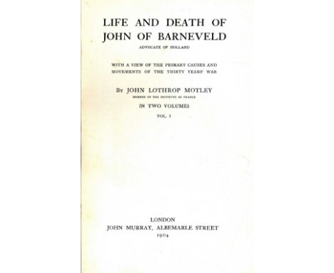 Austin Stack and The Hunger Strike

[Stack (Austin)] - Motley (John L.) Life and Death of John of Barneveld, Advocate of Holl