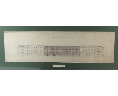 Rebuilding Dublin after 1916

Architectural Drawing: Reconstruction of O'Connell Street, Dublin, An architectural drawing, ap