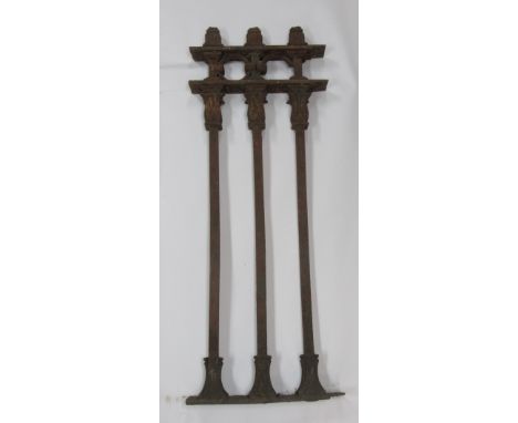 A Unique Souvenir of Old Dublin

Nelson's Pillar: A section of a cast iron Railing formerly surrounding the base of Nelson's 