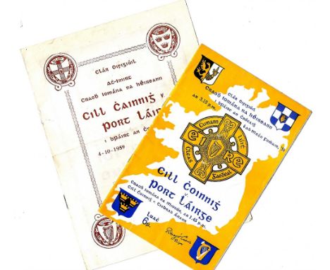 Kilkenny V. Waterford, 1959 (Final & Replay)

G.A.A., Hurling, 1959, Craobh Iomana na hEireann i bPairc an Chrocaigh, Kilkenn