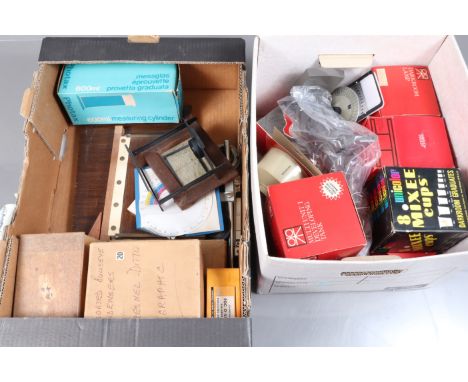 Various Darkroom Equipment, including an Ensign Carbine developing tank, a Paterson Tank System 4 Multi-Unit I developing tan