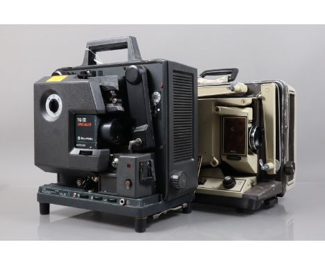 Two 16mm Automatic Threading Sound Cine Projectors, comprising a charcoal grey Bell &amp; Howell Filmosound TQIII Specialist,