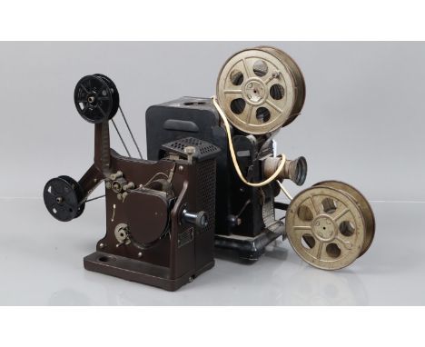 A Kodascope Model D 16mm Cine Projector and a 35mm Toy Film Projector, Kodascope Model D motorised 16mm cine projector, untes