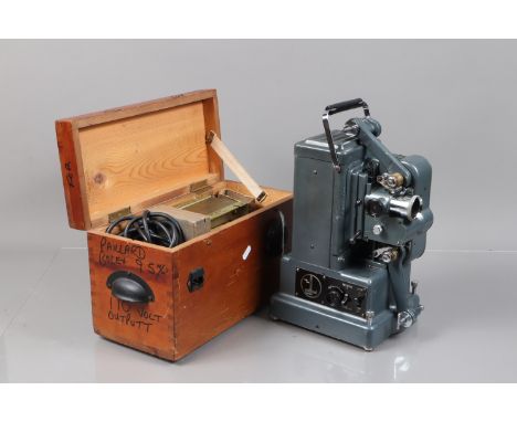 A Paillard Bolex G916 Dual Gauge Cine Projector, for 16mm double perforated and 9.5mm cine film, fitted with 9.5 gate and spr