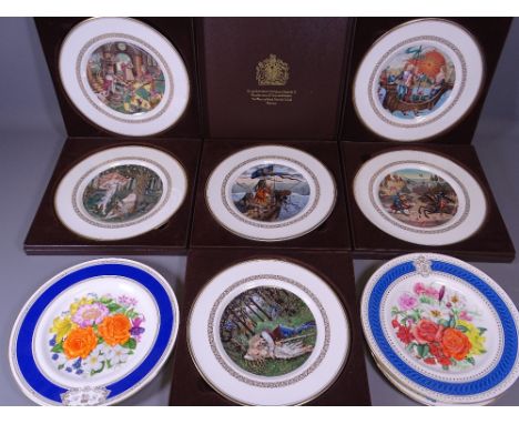 COMMEMORATIVE PLATES BY ROYAL WORCESTER and similar items