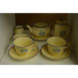 A Minton tea for two service.