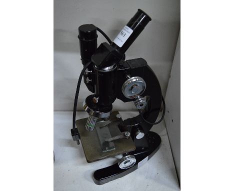 A microscope.