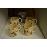 Royal Doulton Bunnykins mugs etc.