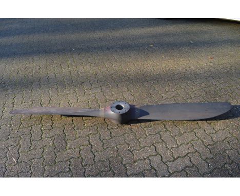 Aviation interest, an early 20th century twin blade propeller, circa 1917, made for a Hispano-Suiza Viper SE5 First World War