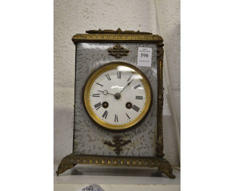 Decorative mantel clock.