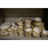 Large quantity of Royal Doulton Woodside dinnerware.