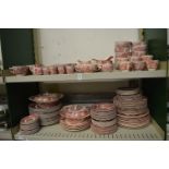 A large quantity of Woods Ware English Scenery dinner, tea ware etc.
