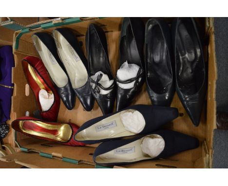 Five pairs of ladies L K Bennett shoes, size 6.