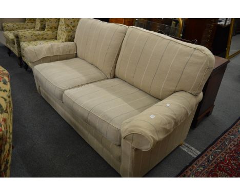 A modern large two seater settee.