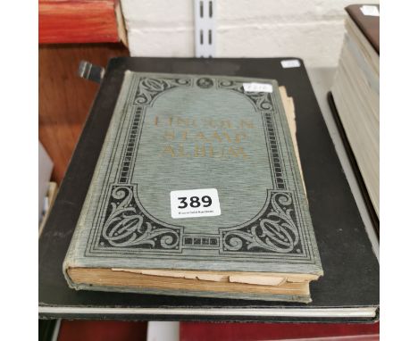 2 STAMP ALBUMS - WORLD STAMPS