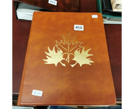 1 LARGE STAMP ALBUM - CANADIAN STAMPS