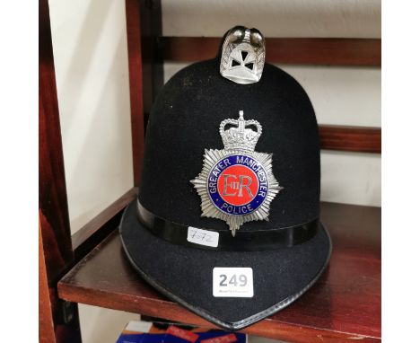 OLD CUSTODIAN POLICE HELMET