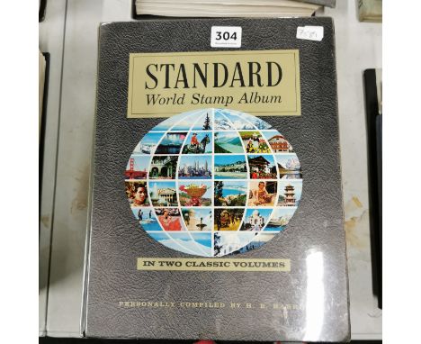 1 LARGE STAMP ALBUM - WORLD STAMPS