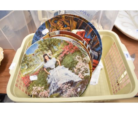 A selection of ceramic display plates from Gone with the Wind