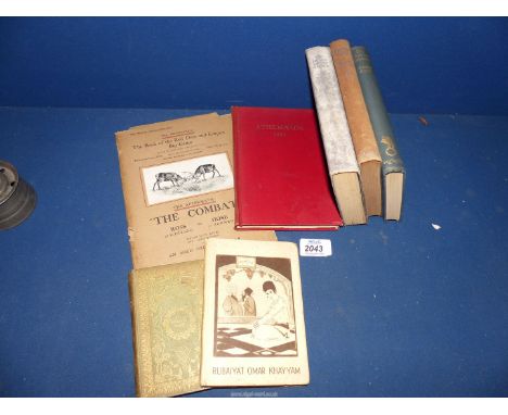 A small quantity of books to include The Book of the Red Deer and Empire Big Game, The Weekend Calendar by Gerald Barry, The 