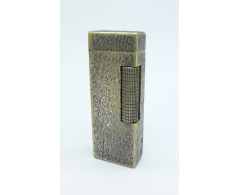 A Dunhill lighter