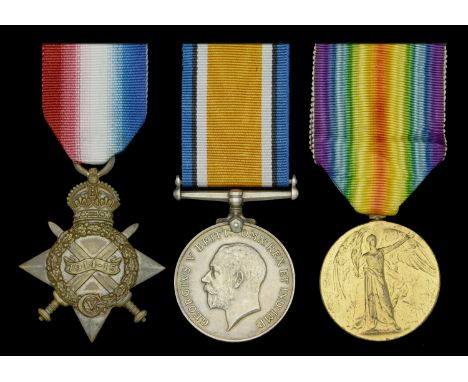 Three: Second Lieutenant W. F. J. Lait, 8th (Service) Battalion, Border Regiment, late 2nd Divisional Cyclist Company, Canadi