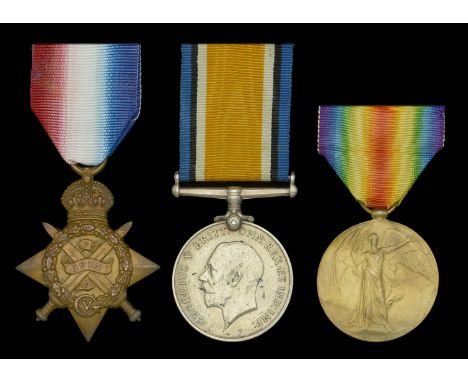 Three: Private H. Lambert, Royal West Surrey Regiment  1914 Star (L-9102 Pte. H. Lambert. 2/The Queen’s R.); British War and 
