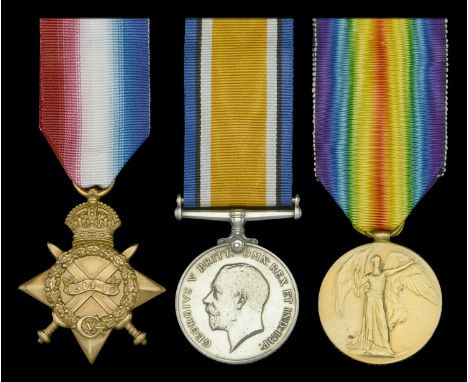 Three: Private W. Jepps, 8th Battalion, London Regiment (Post Office Rifles), who was killed in action on the Western Front o