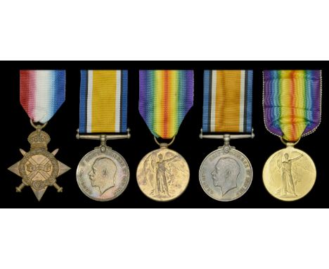 Three: Steward K. MacDonald, Mercantile Fleet Auxiliary 1914-15 Star (K. Mc [sic] Donald, Std., M.F.A.) British War and Victo