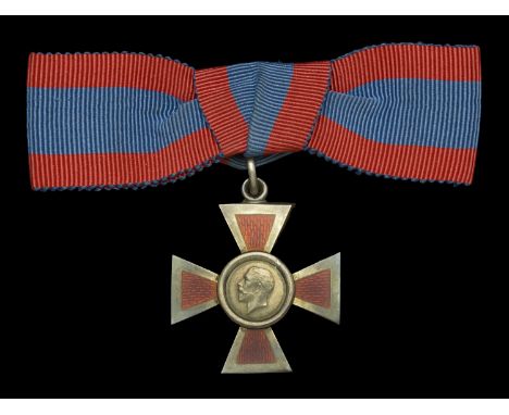 Royal Red Cross, 2nd Class (A.R.R.C.), G.V.R., silver and enamel, on lady’s bow riband, in Garrard, London, case of issue, ex