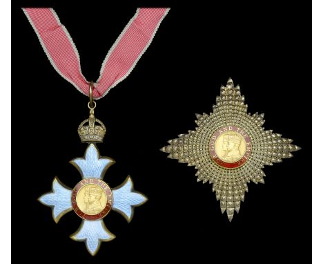 The Most Excellent Order of the British Empire, K.B.E. (Civil) Knight Commander’s 2nd type set of insignia, comprising neck b