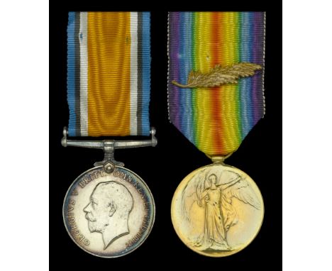 Pair: Captain B. M. Young, 2nd South Western Mounted Brigade Field Ambulance, Royal Army Medical Corps, who was Mentioned in 