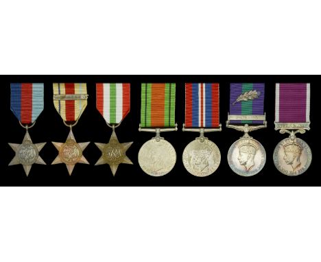 Seven: Warrant Officer Class II G. E. Fox, Royal Signals, who was Mentioned in Despatches for Operations in Malaya in 1950  1