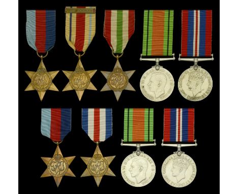 Five: Gunner E. G. Pannell, 610 Regiment ‘The London Scottish’, Royal Artillery 1939-45 Star; Africa Star, 1 clasp, 1st Army;