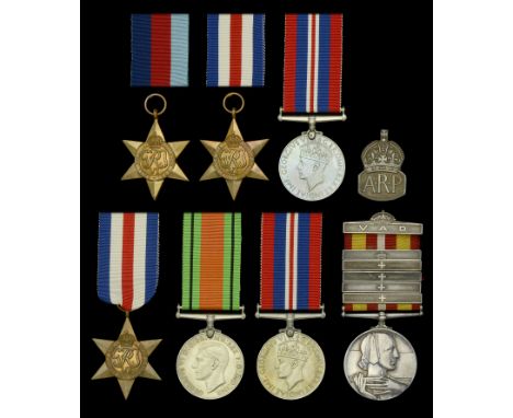 Three: Attributed to Third Officer G. Humphrys, Women’s Royal Naval Service 1939-45 Star; France and Germany Star; War Medal 