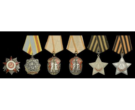 Union of Soviet Socialist Republics, Order of the Patriotic War, 3rd ‘1985 issue’ type, Second Class badge, silver, silver-gi