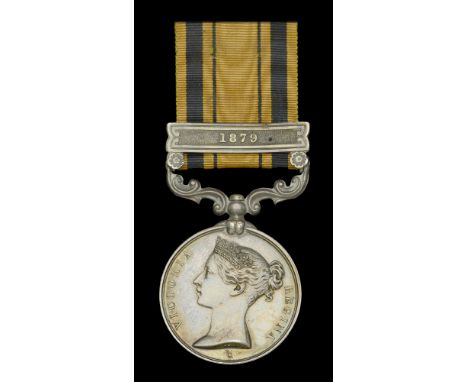 South Africa 1877-79, 1 clasp, 1879 (2364. Pte. R. Allen. 91st Foot.) toned, nearly extremely fine  £500-£700