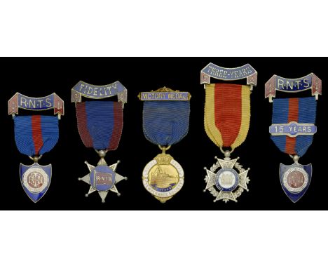 Royal Naval Temperance Society Medals. Royal Naval Temperance Society, Membership Medal (2), silvered and enamel (RNTS.2), on