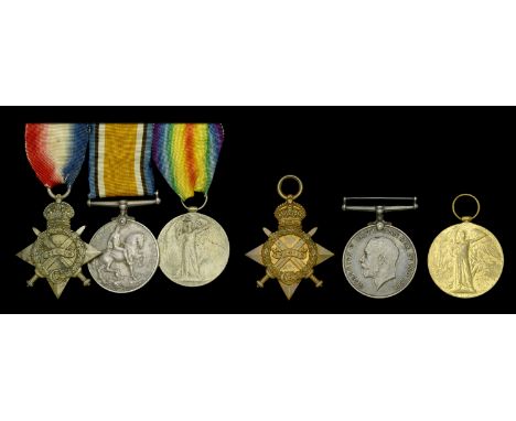 Three: Battery Quartermaster Sergeant E. C. Furse, Royal Field Artillery, who was Mentioned in Despatches during the Great Wa