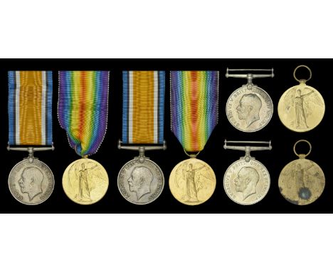 Family Group:  Pair: Bombardier A. E. Bond, Royal Artillery British War and Victory Medals (40530 Bmbr. A. E. Bond. R.A.) goo