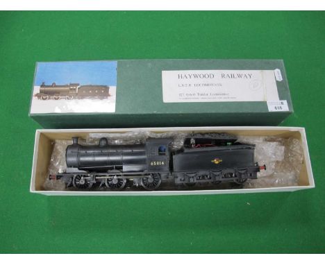 A Haywood Railway Kit Built Class J27 0-6-0 Steam Locomotive, with six wheel tender, battery-powered (in tender) BR black, R/