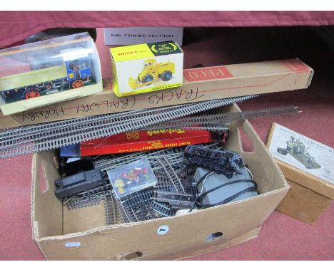 A Small Quantity of 'OO'Gauge/4mm Steel Track, including approximately twenty 36 lengths, plus a clipper track controller, a 