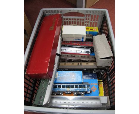 Twenty-Five "HO" Gauge Continental Outline Coaches Boxed and Loose, by Fleischmann, Rivarossi, H.A.G, Trix Express, etc, main