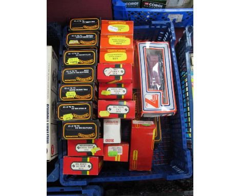 Twenty One "OO" Gauge/4mm Boxed Items of Rolling Stock, by Lima, Mainline (8) and Hornby (12) Tank Wagons, Box Vans, Brake Va