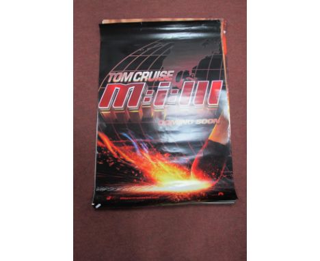 Film Poster: Tom Cruise Mission Impossible III, Preview Poster, The Horse Whisperer, Spy Hard, War Horse, etc, all 103cm x 68