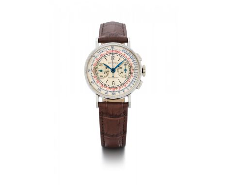 LONGINES 13ZNTwo Tone Dial. Art der Uhr: Chronograph. Herkunft: Schweiz, Saint-Imier. Datierung: Um 1943 / 45. Werk: Handaufz
